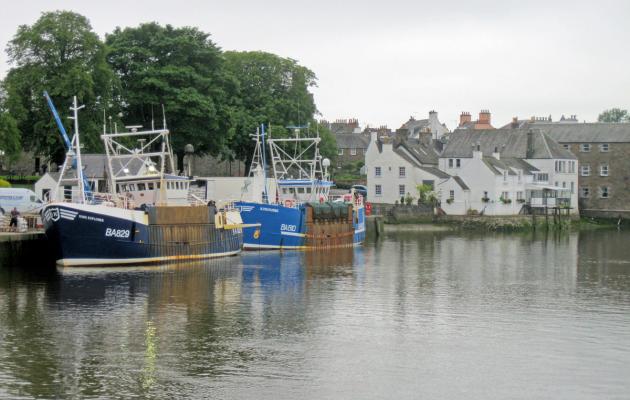 Kirkcudbright harbour