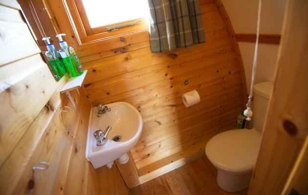 wigwam en-suite WC