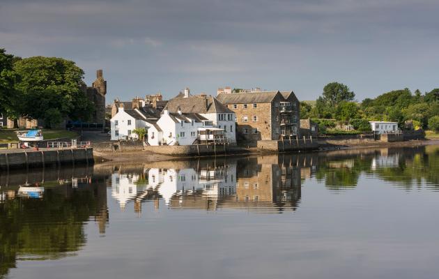 Kirkcudbright harbour